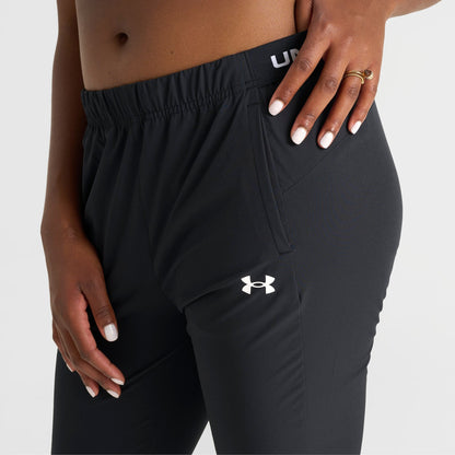 Women's Under Armour Woven Pants - Black