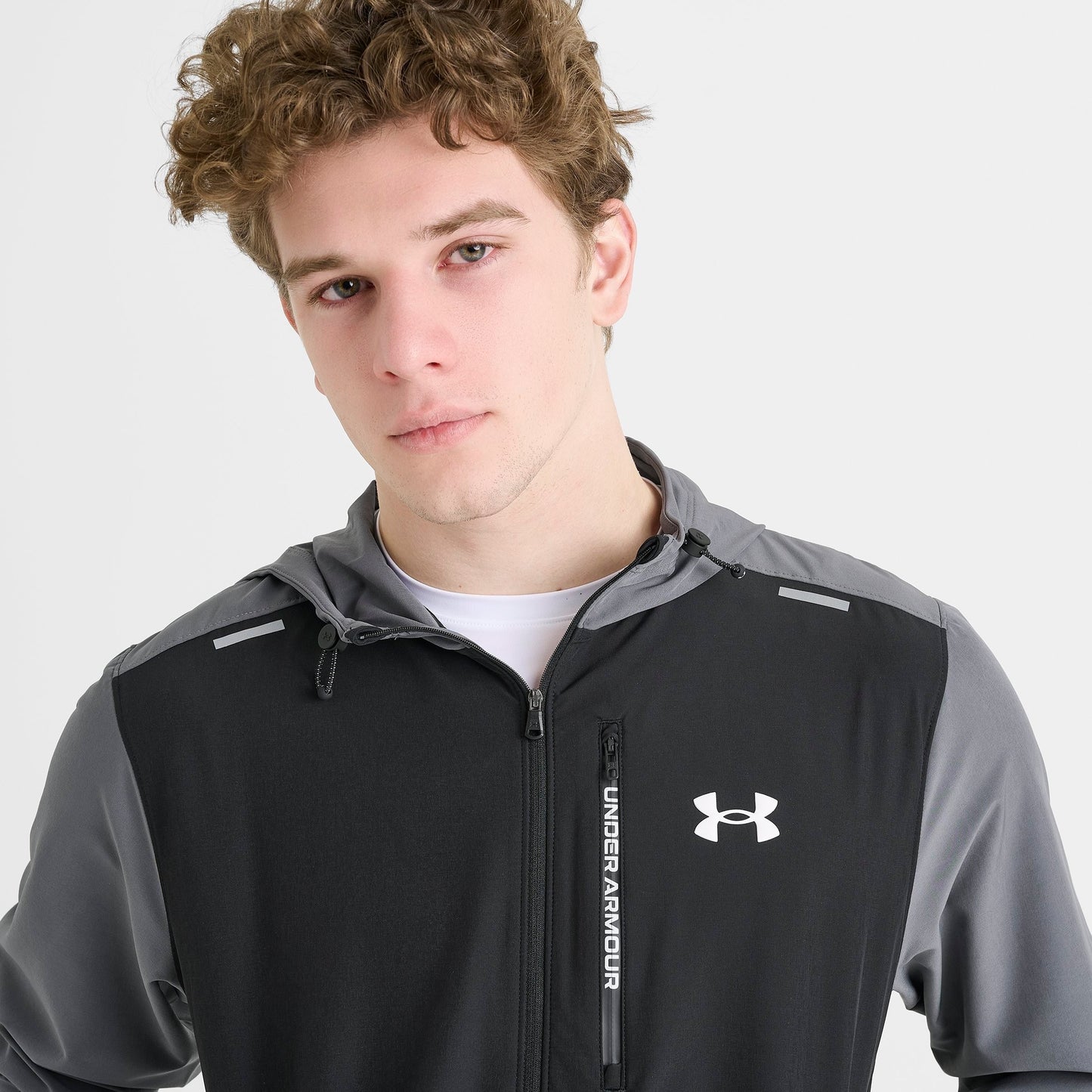 Men's Under Armour Vanish Utility Jacket - Ultimate Black/Castlerock