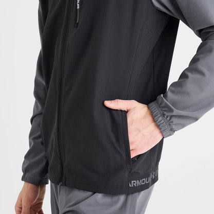 Men's Under Armour Vanish Utility Jacket - Ultimate Black/Castlerock