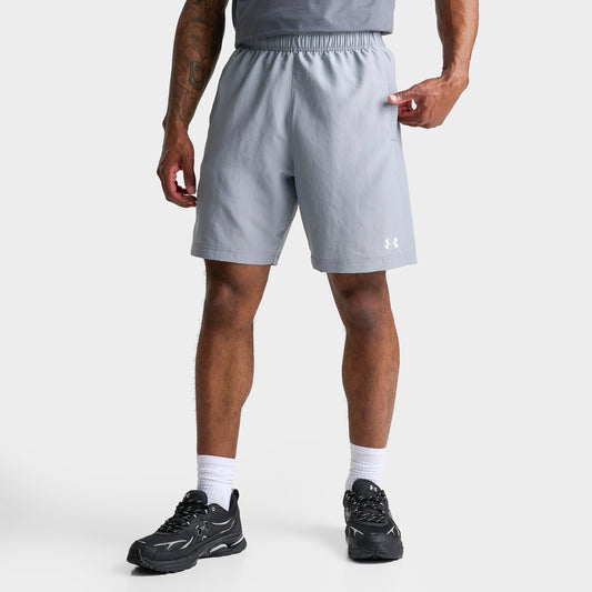 Men's Under Armour Woven WM Shorts - Steel/White