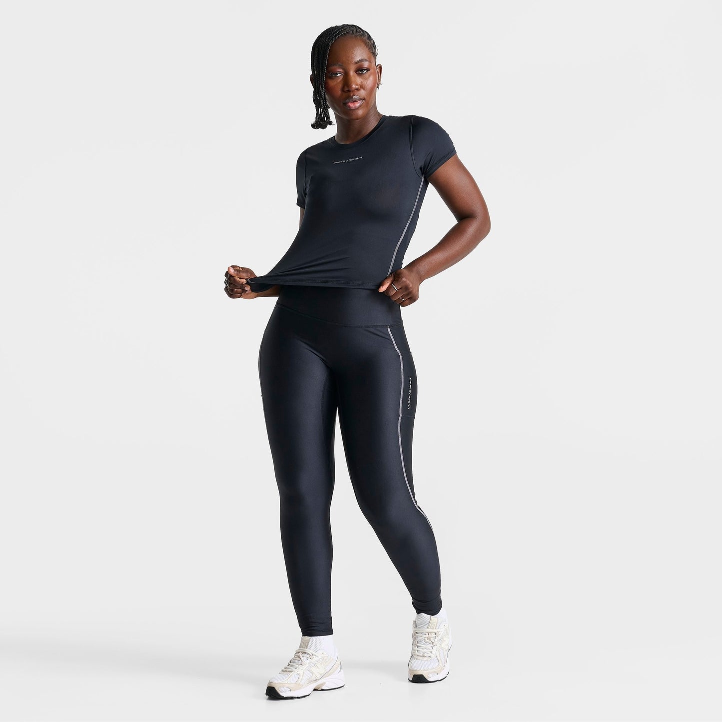 Women's Under Armour Mapped Short-Sleeve T-Shirt - Black