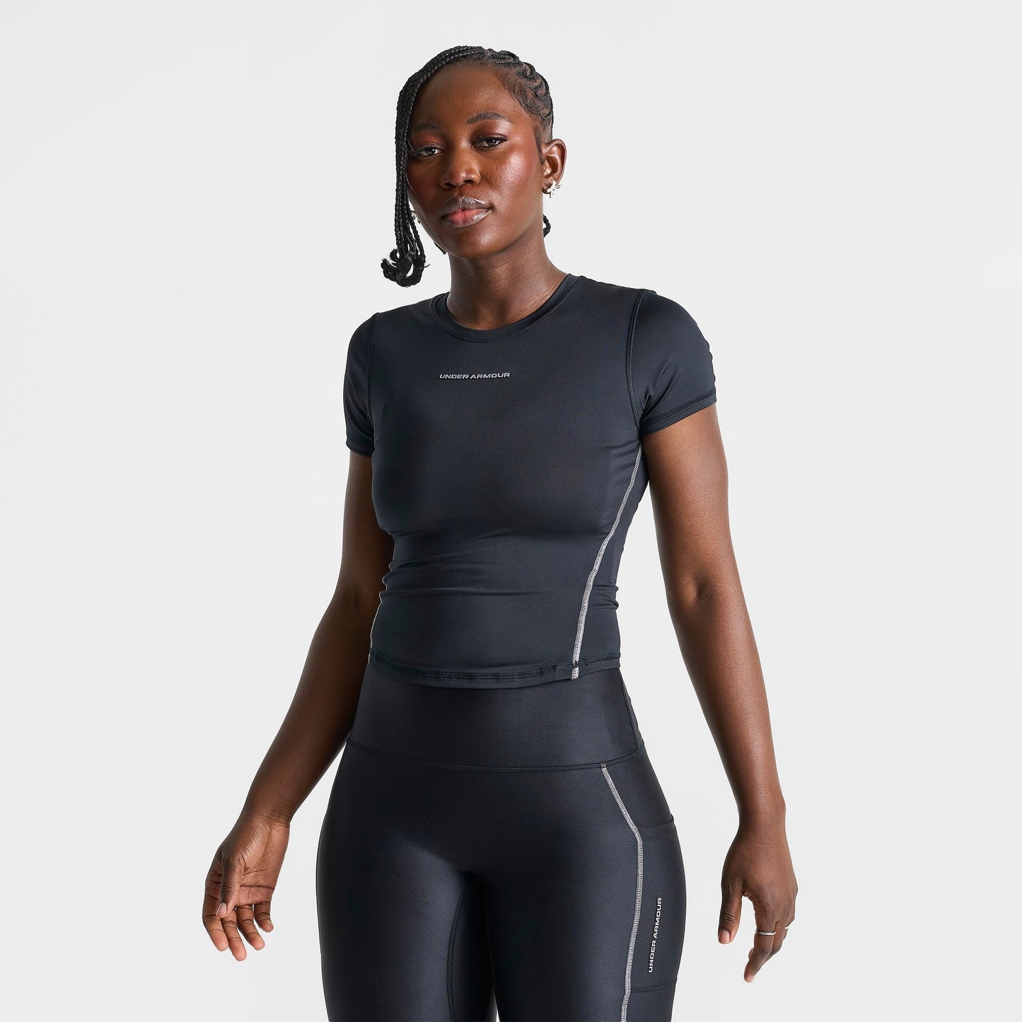 Women's Under Armour Mapped Short-Sleeve T-Shirt - Black