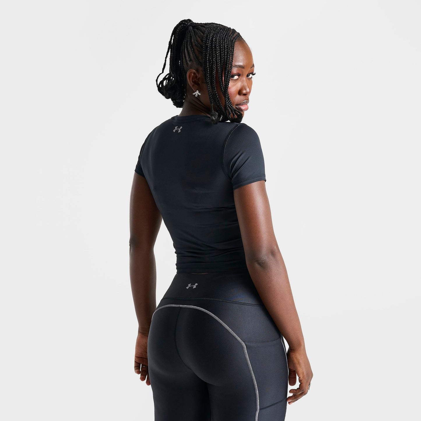 Women's Under Armour Mapped Short-Sleeve T-Shirt - Black