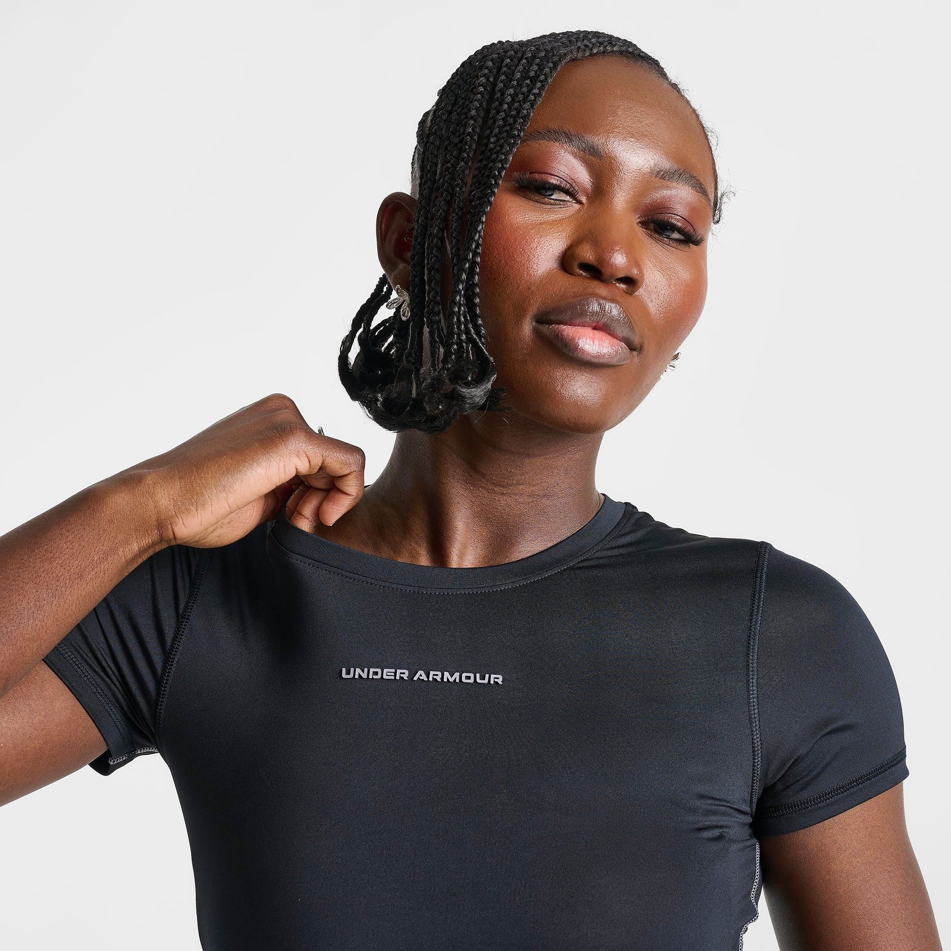 Women's Under Armour Mapped Short-Sleeve T-Shirt - Black