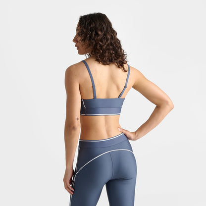 Women's Under Armour UA Tech™ Branded Bra Tank - Dark Blue Grey