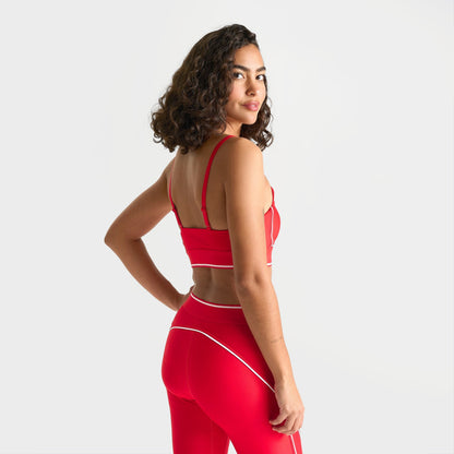 Women's Under Armour UA Tech™ Branded Bra Tank - Red