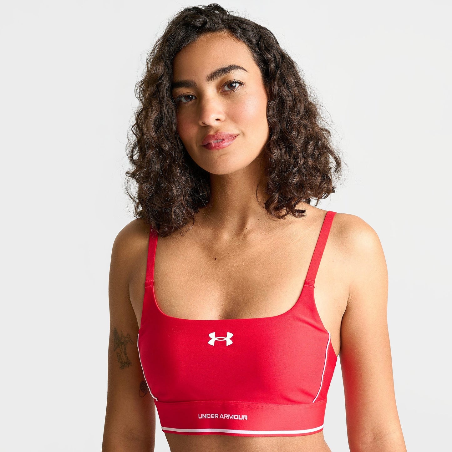 Women's Under Armour UA Tech™ Branded Bra Tank - Red