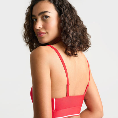 Women's Under Armour UA Tech™ Branded Bra Tank - Red