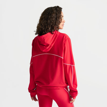 Women's Under Armour Windbreaker Full-Zip Jacket - Red