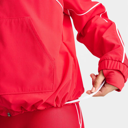 Women's Under Armour Windbreaker Full-Zip Jacket - Red