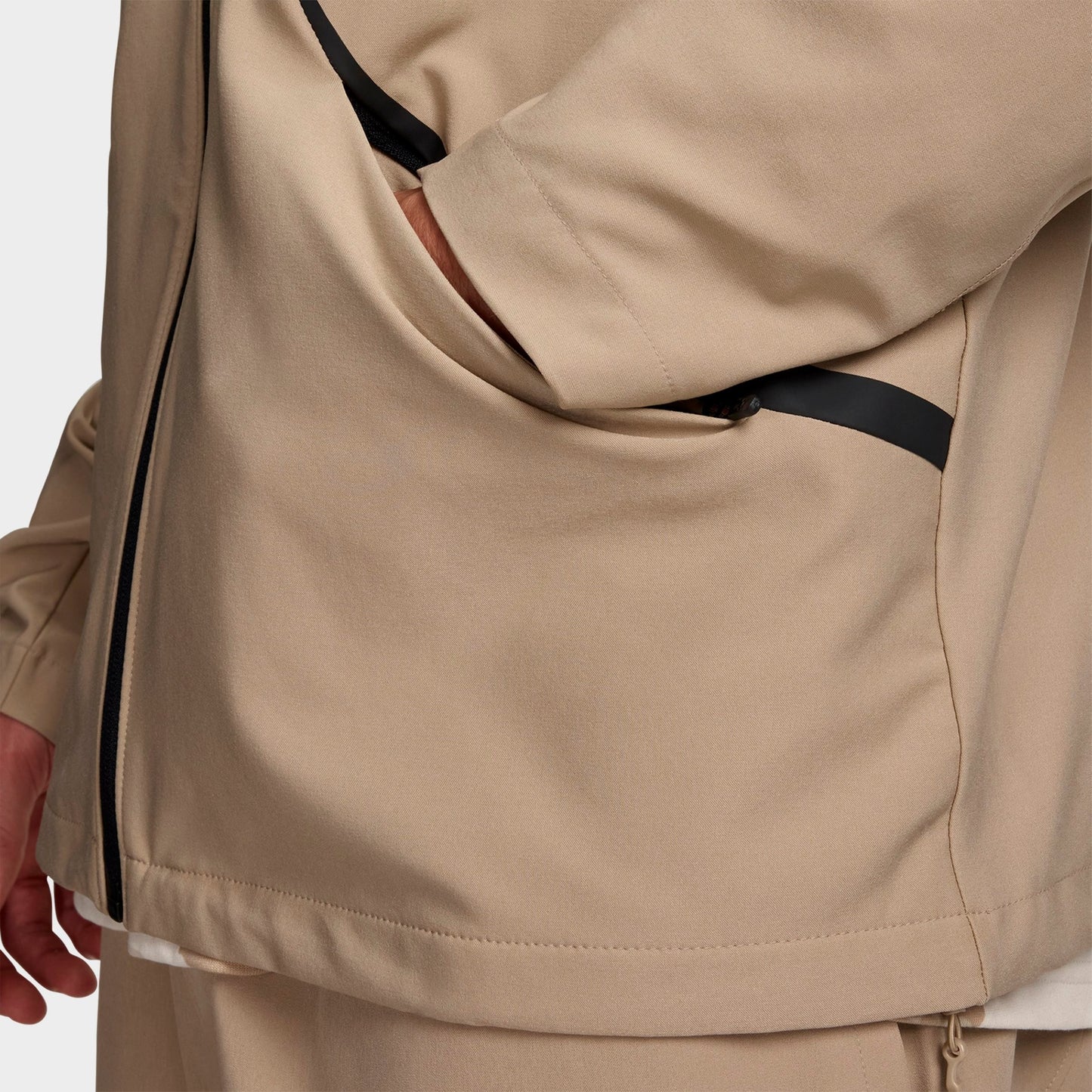 Men's Under Armour Unstoppable Full-Zip Jacket - City Khaki/Black