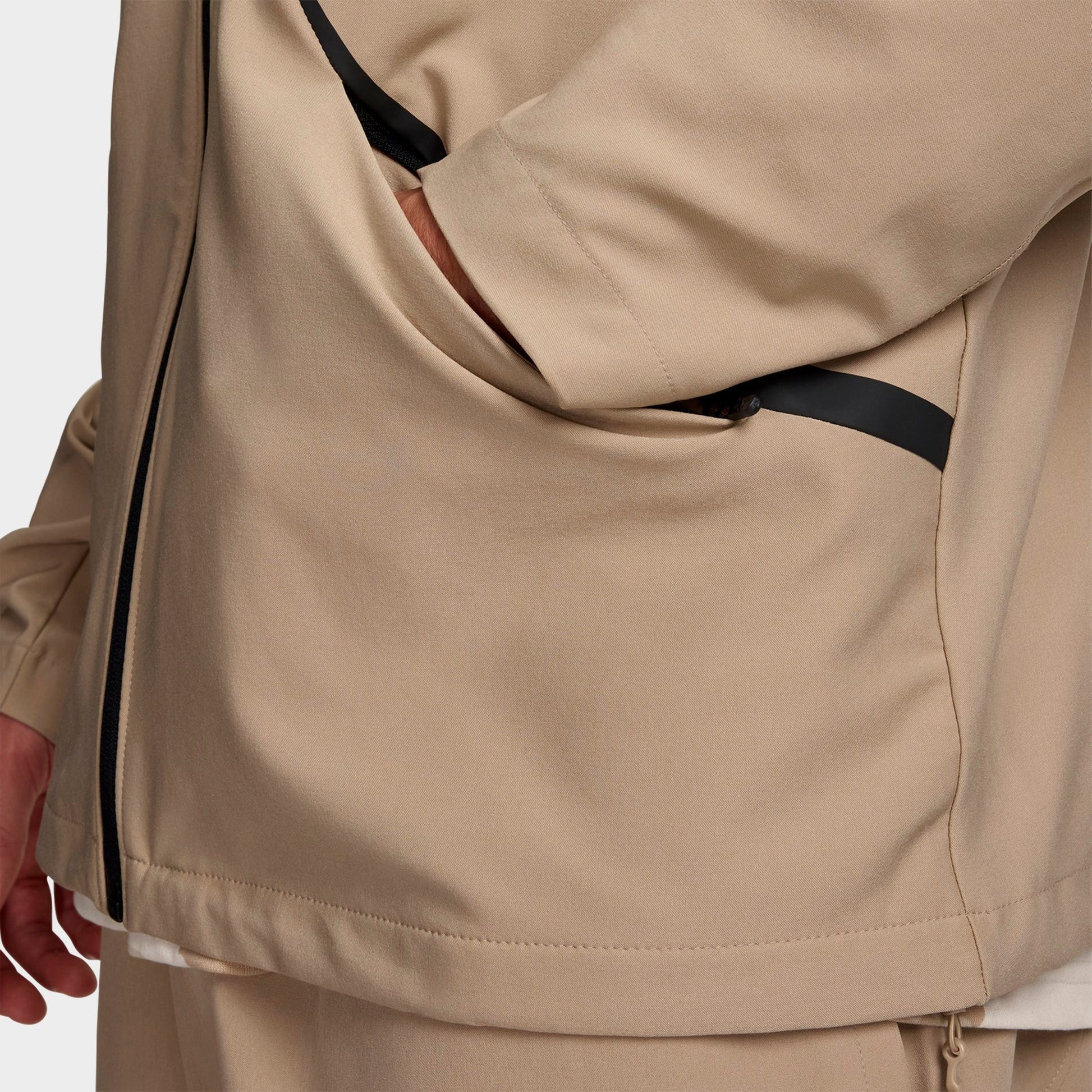 Men's Under Armour Unstoppable Full-Zip Jacket - City Khaki/Black