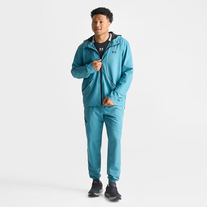 Men's Under Armour Unstoppable Full-Zip Jacket - Boundless Blue/Black