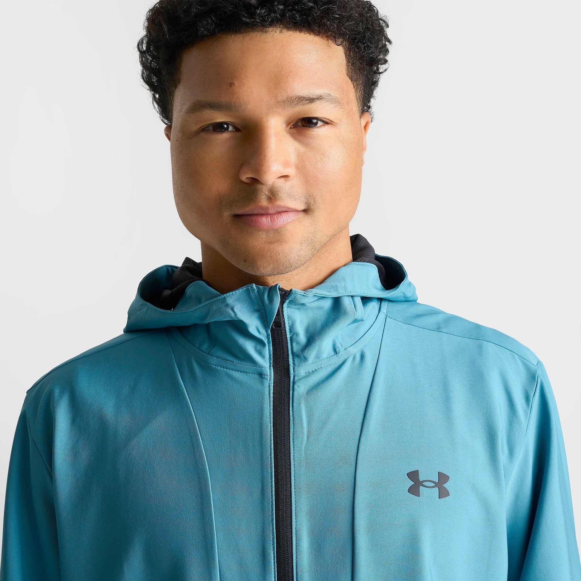 Men's Under Armour Unstoppable Full-Zip Jacket - Boundless Blue/Black