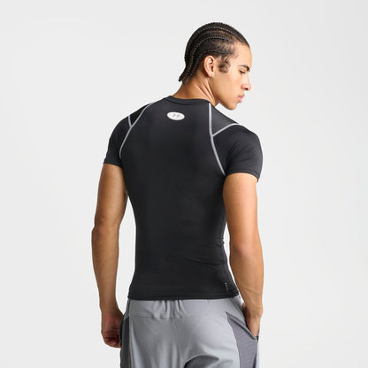 Men's Under Armour HeatGear® Elite Compression Training Top - Ultimate Black/Reflective