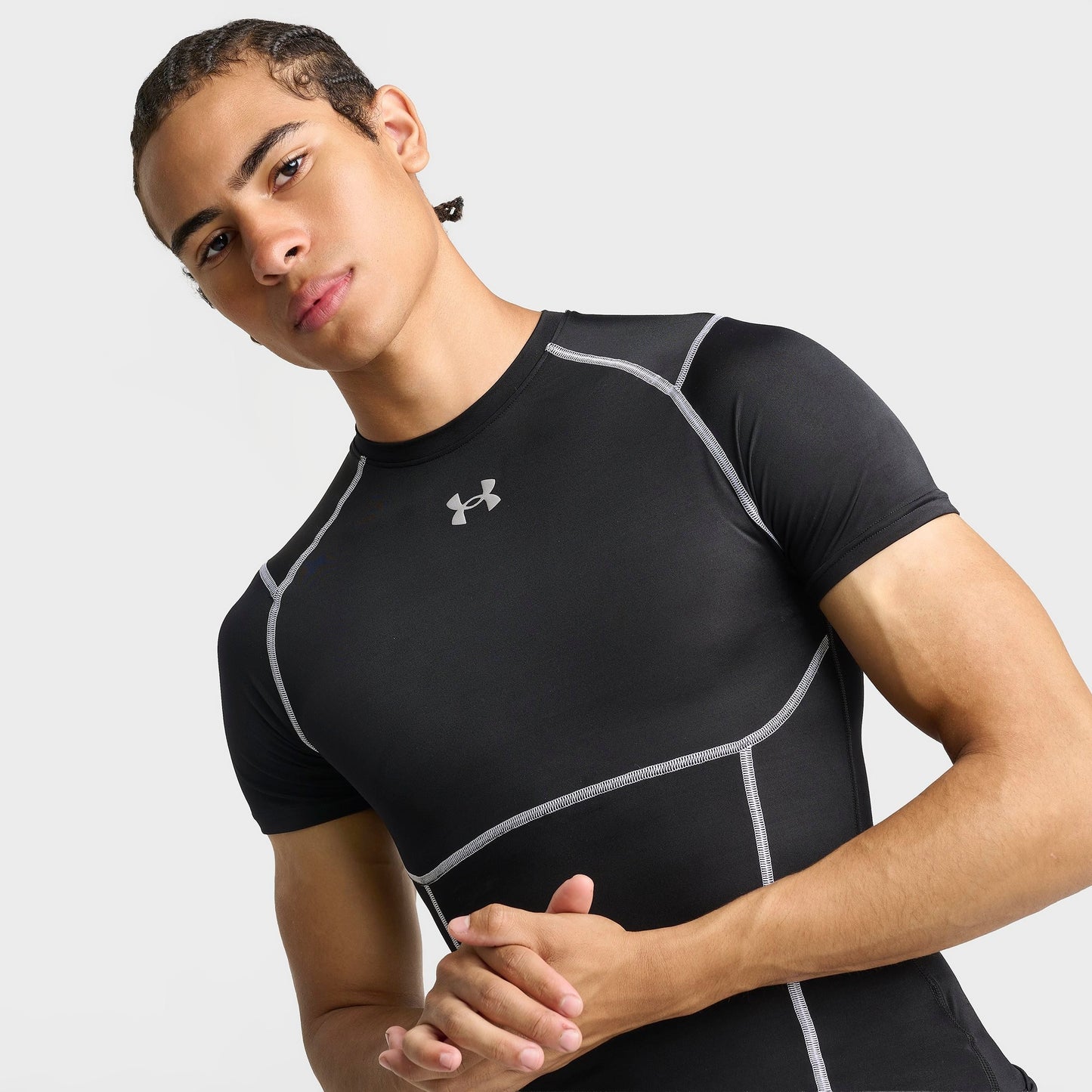 Men's Under Armour HeatGear® Elite Compression Training Top - Ultimate Black/Reflective