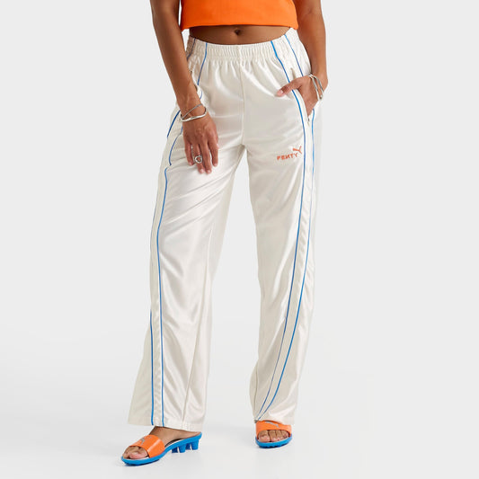 Women's FENTY x PUMA T7 Piping Track Pants - Warm White/Blue