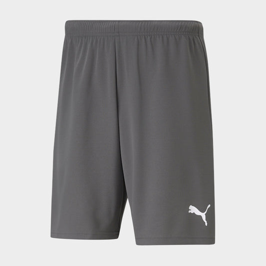 Men's Puma teamRISE Soccer Shorts - Smoked Pearl/Puma White