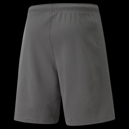 Men's Puma teamRISE Soccer Shorts - Smoked Pearl/Puma White