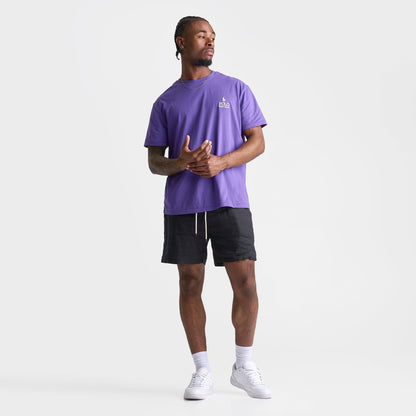 Men's Polo Ralph Lauren Stacked Logo Jersey T-Shirt - Cabana Purple