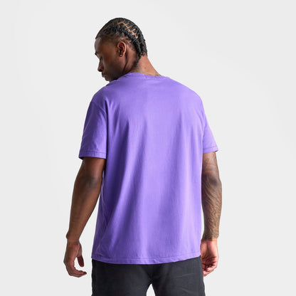 Men's Polo Ralph Lauren Stacked Logo Jersey T-Shirt - Cabana Purple