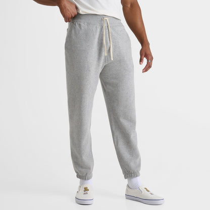Men's Polo Ralph Lauren Double-Knit Jogger Pants - Grey