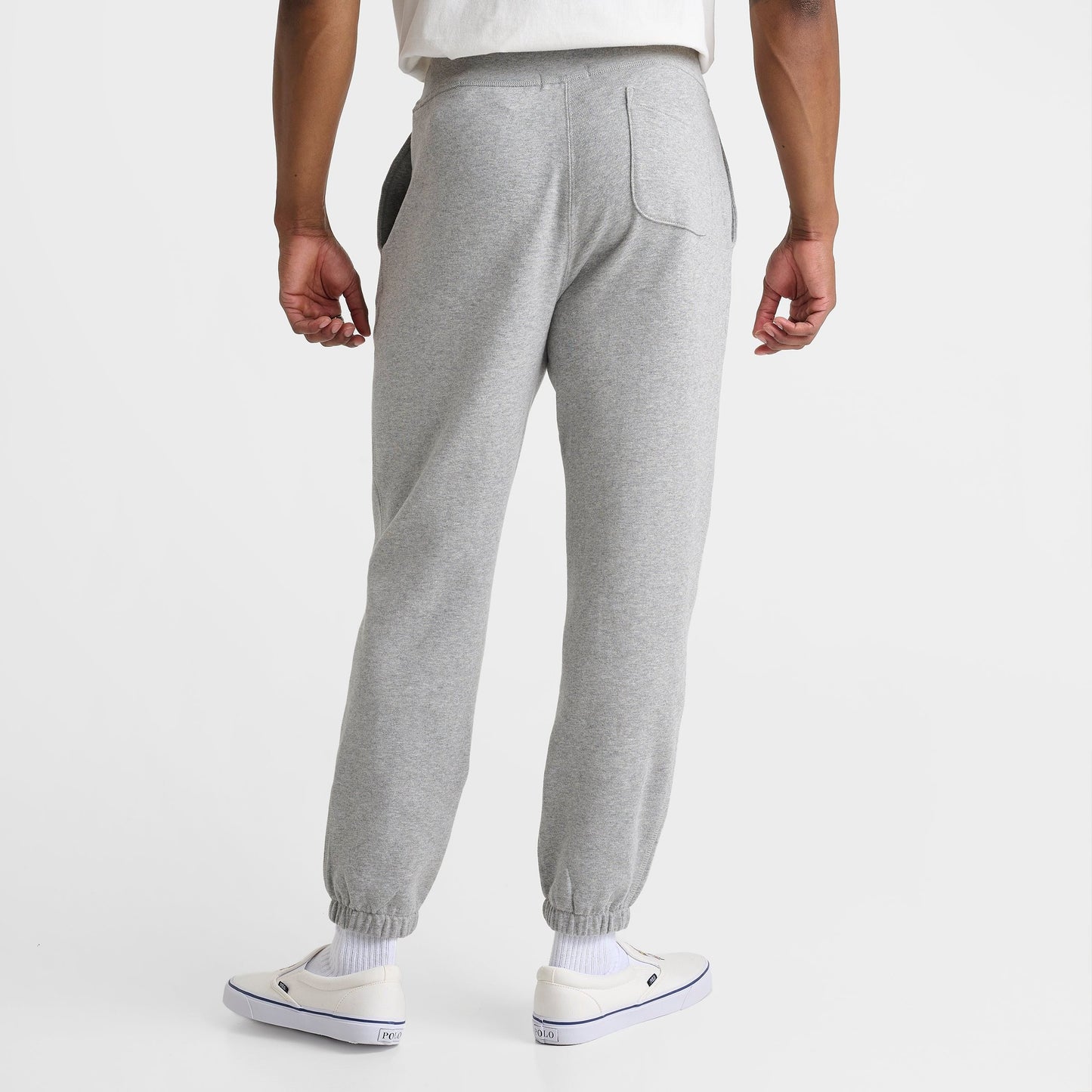 Men's Polo Ralph Lauren Double-Knit Jogger Pants - Grey