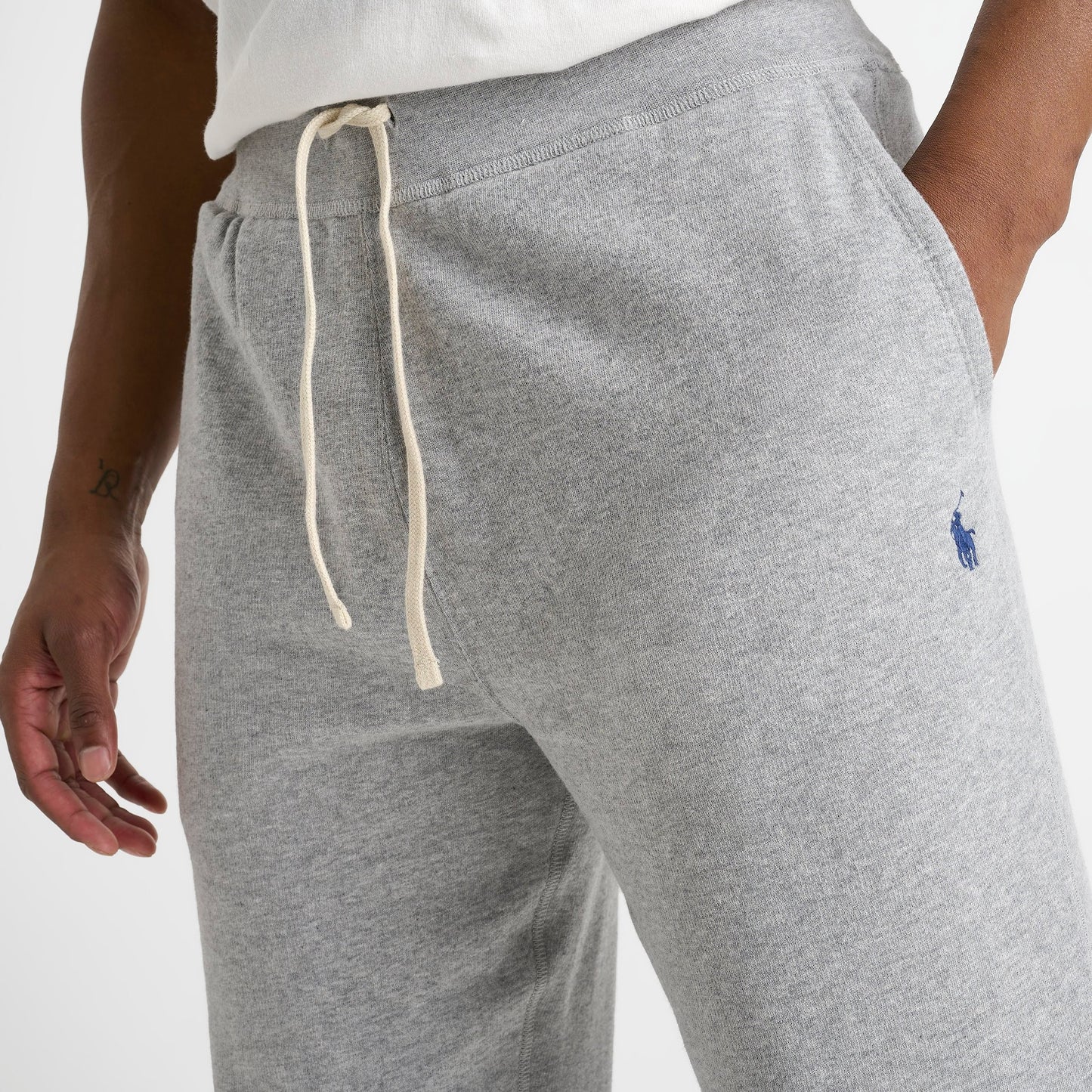Men's Polo Ralph Lauren Double-Knit Jogger Pants - Grey