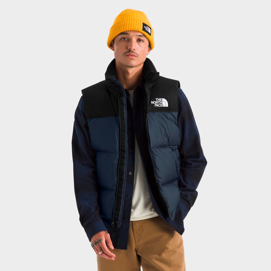 Men's The North Face 1996 Retro Nuptse Vest - Summit Navy/TNF Black