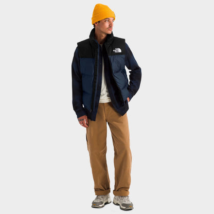 Men's The North Face 1996 Retro Nuptse Vest - Summit Navy/TNF Black