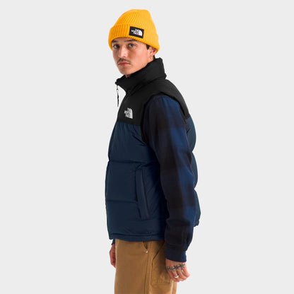 Men's The North Face 1996 Retro Nuptse Vest - Summit Navy/TNF Black