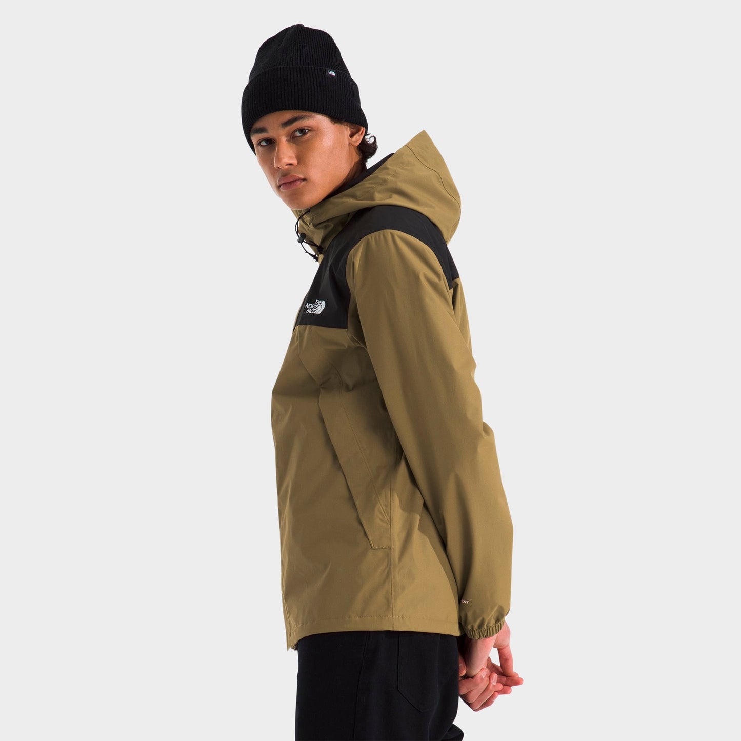 Men's The North Face Antora Jacket - Cedar/TNF Black