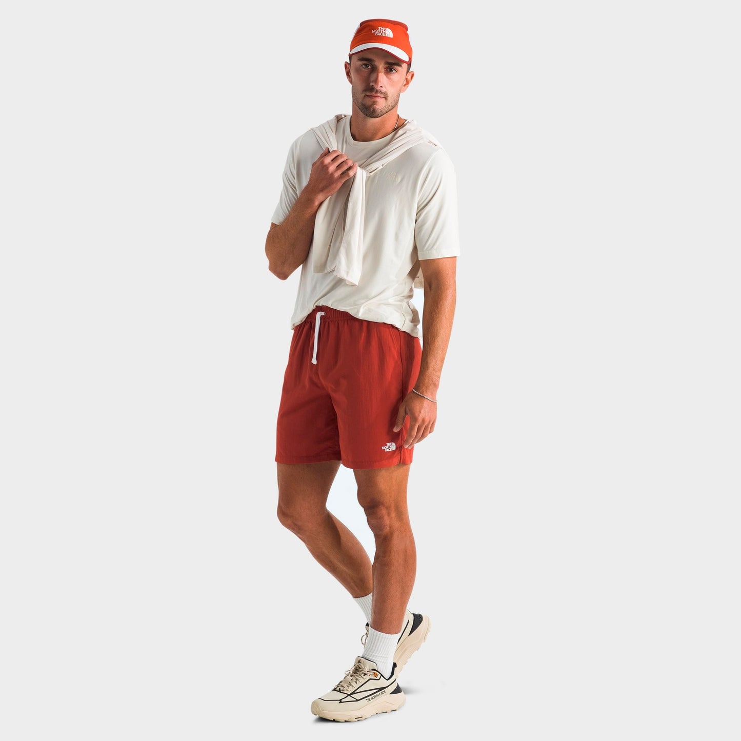 Men's The North Face Action 2.0 Woven Shorts - Iron Clay