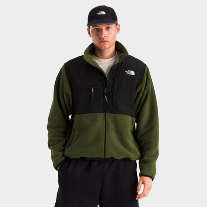 Men's The North Face Retro Denali Fleece Jacket - Woodland Green/TNF Black