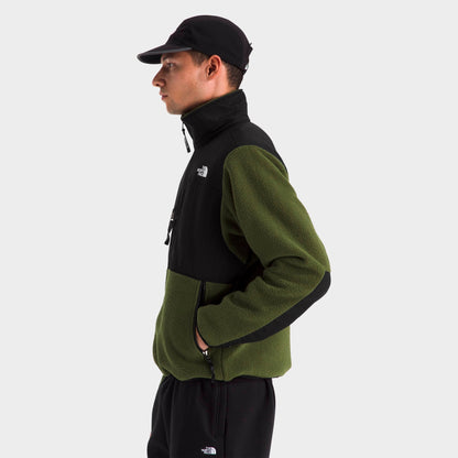 Men's The North Face Retro Denali Fleece Jacket - Woodland Green/TNF Black