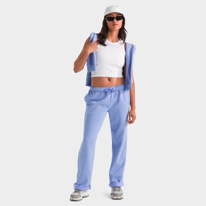 Women's The North Face Evolution Simple Dome Straight Leg Sweatpants - Periwinkle Glow