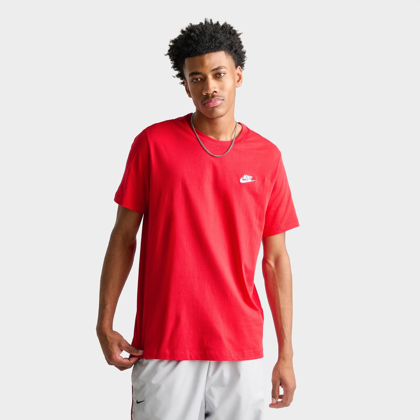 Nike Sportswear Club T-Shirt - University Red/White