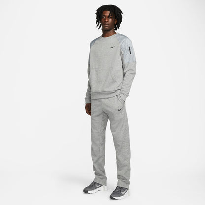 Men's Nike Therma-FIT Sweatpants - Dark Grey Heather/Particle Grey/Black