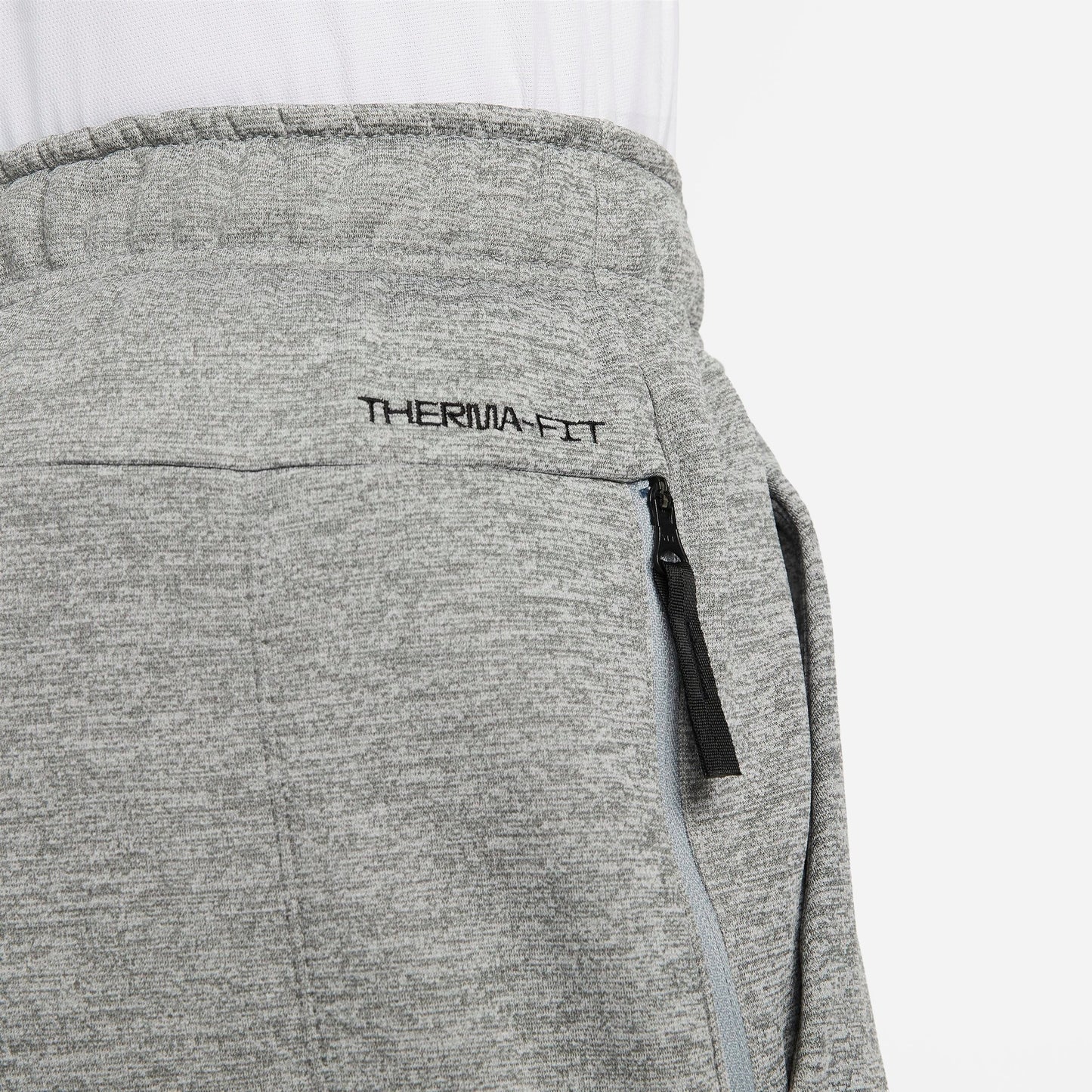 Men's Nike Therma-FIT Sweatpants - Dark Grey Heather/Particle Grey/Black