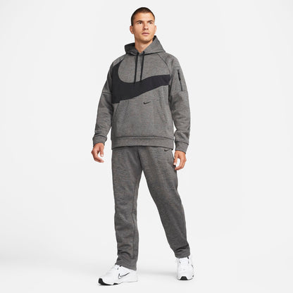 Men's Nike Therma-FIT Sweatpants - Charcoal Heather/Dark Smoke Grey/Black