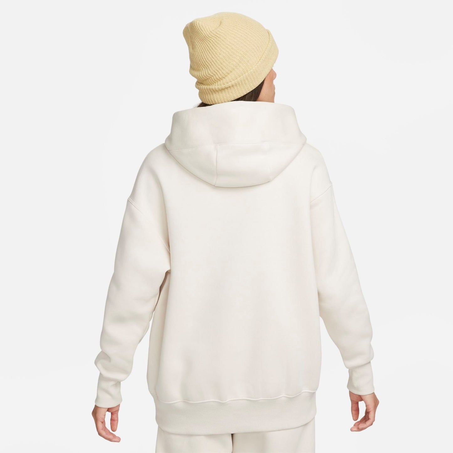 Women's Nike Sportswear Phoenix Fleece Oversized Pullover Hoodie - Light Orewood Brown/Sail