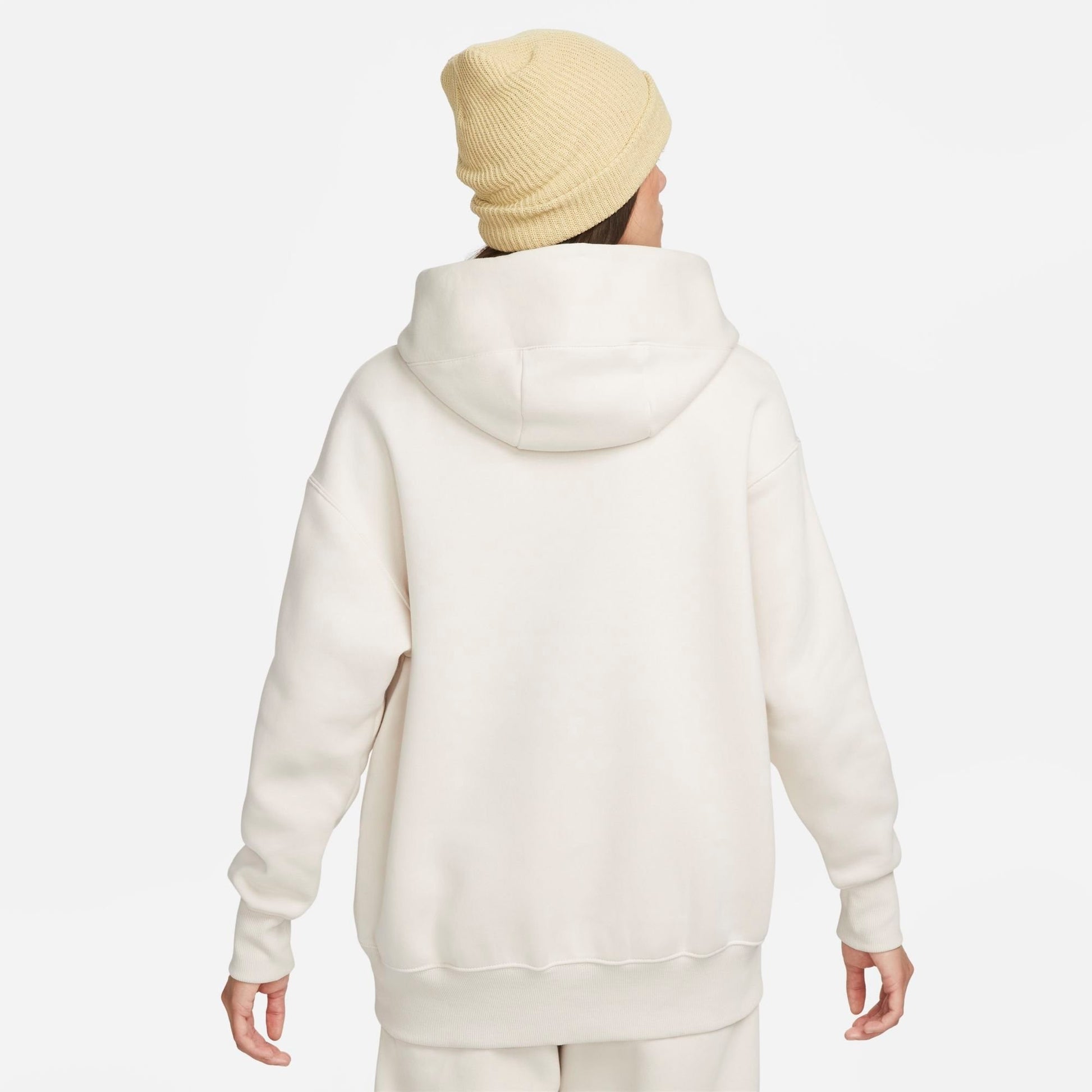Women's Nike Sportswear Phoenix Fleece Oversized Pullover Hoodie - Light Orewood Brown/Sail