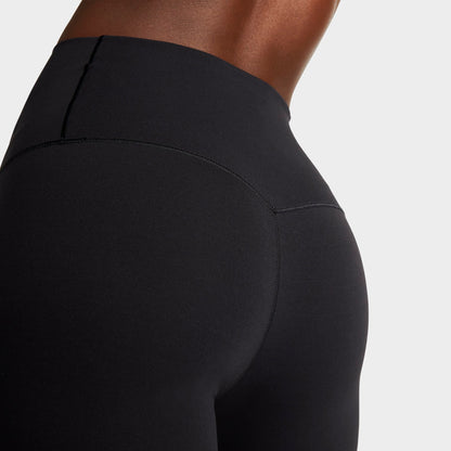 Women's Nike Zenvy High-Waisted 7/8 Leggings - Black/Black