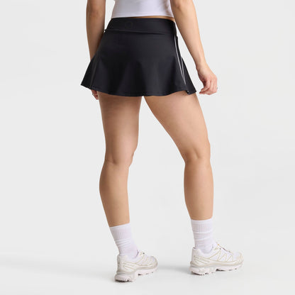 Women's DAILYSZN Piped Active Skort - Black
