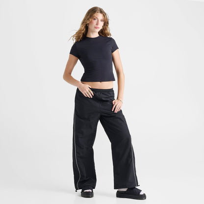 Women's DAILYSZN V2 Piped Woven Pants - Black
