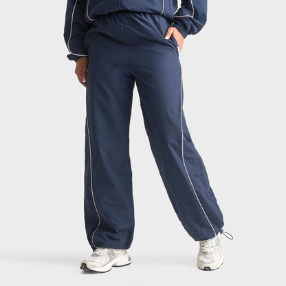 Women's DAILYSZN V2 Piped Woven Pants - Navy/Pink