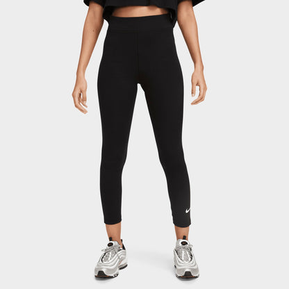 Women's Nike Sportswear Classic High-Waisted 7/8 Leggings - Black/Sail