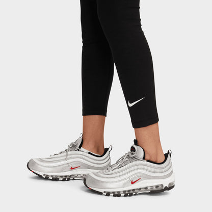 Women's Nike Sportswear Classic High-Waisted 7/8 Leggings - Black/Sail