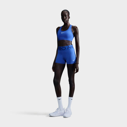 Women's Nike Swoosh Medium Support Sports Bra - Hyper Royal/White