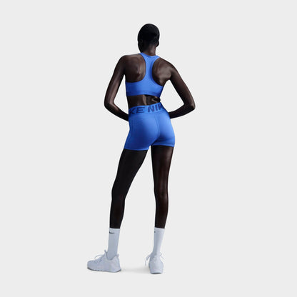 Women's Nike Swoosh Medium Support Sports Bra - Hyper Royal/White